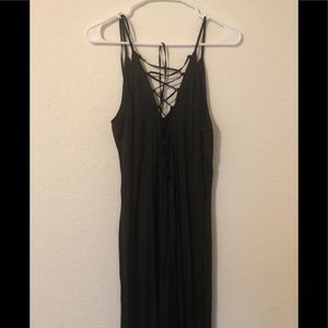 Topshop satin jumpsuit